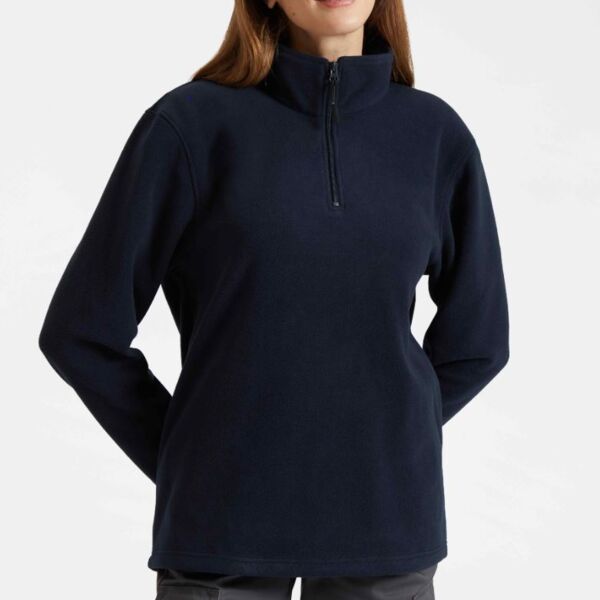 Lightweight Quarter Zip Microfleece Jacket Thumbnail