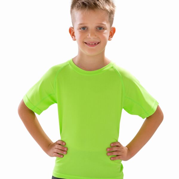 Spiro Kids Impact Performance Aircool T-Shirt Thumbnail