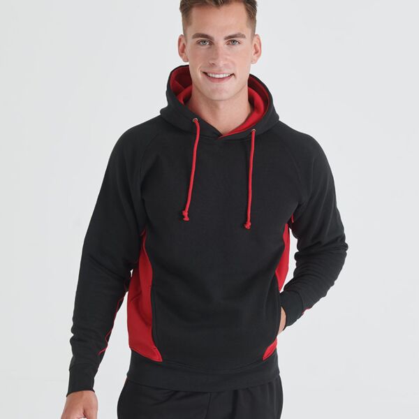 Finden and Hales Contrast Hooded Sweatshirt Thumbnail