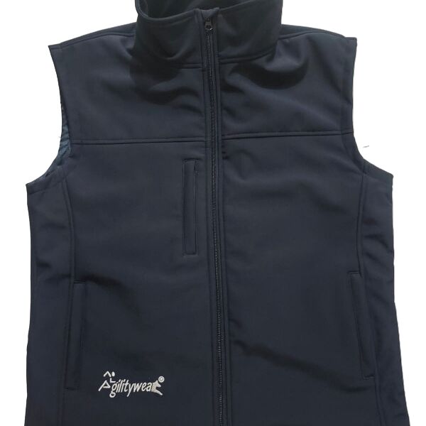 Agilitywear Softshell Gilet with back pocket. Thumbnail