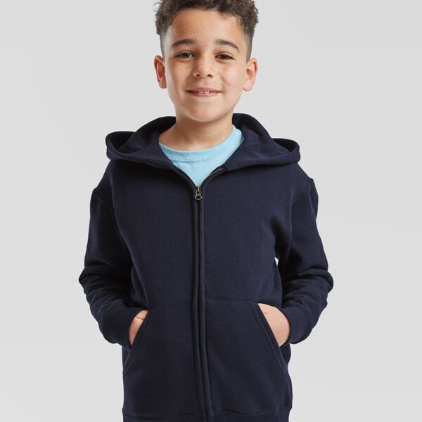 Classic 80/20 kids hooded sweatshirt jacket Thumbnail