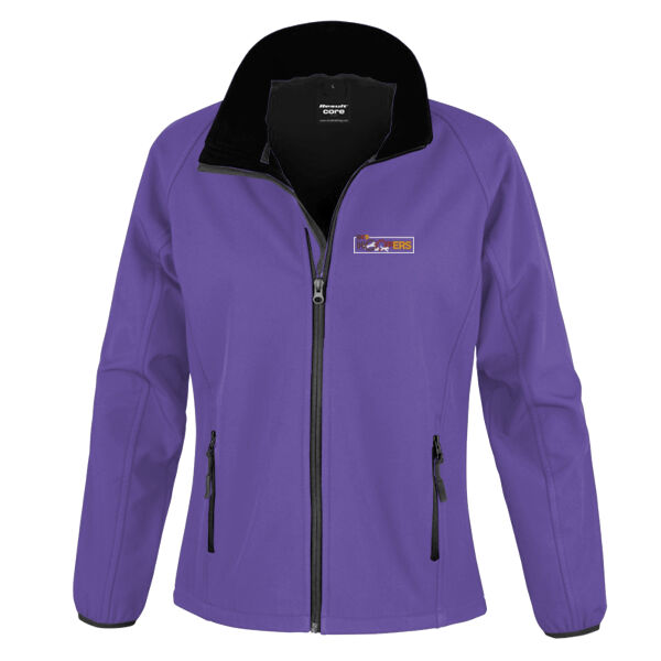bk9 Hoopers   - Result Core Ladies Printable Soft Shell Jacket Thumbnail