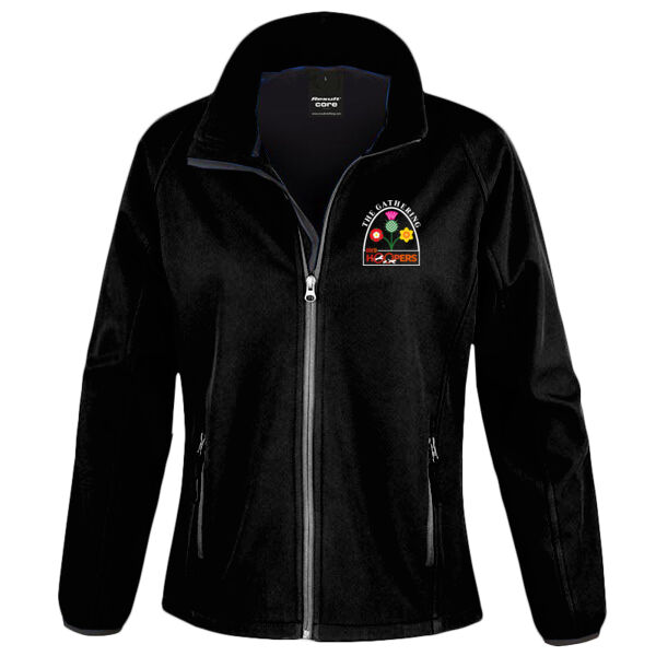 BK9 The gathering  - Women's Core printable softshell jacket Thumbnail